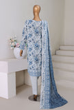 Khaddar Chikankari by HZ Textiles Embroidered Khaddar Suit Unstitched 3 Piece - KEC-104 - Winter Collection