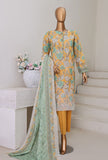 Khaddar Chikankari by HZ Textiles Embroidered Khaddar Suit Unstitched 3 Piece - KEC-106 - Winter Collection