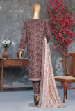 Khaddar Separates by HZ Textiles Printed Khaddar Suit Unstitched 3 Piece KSP - 3424