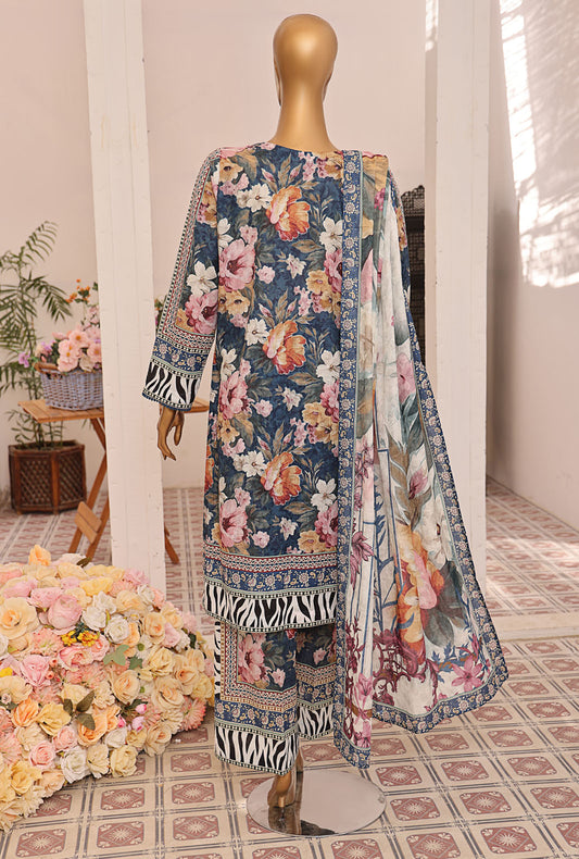 Luxe Prints by HZ Textiles Digital Printed Lawn Suit Unstitched 3 Piece LP-541 - Summer Collection