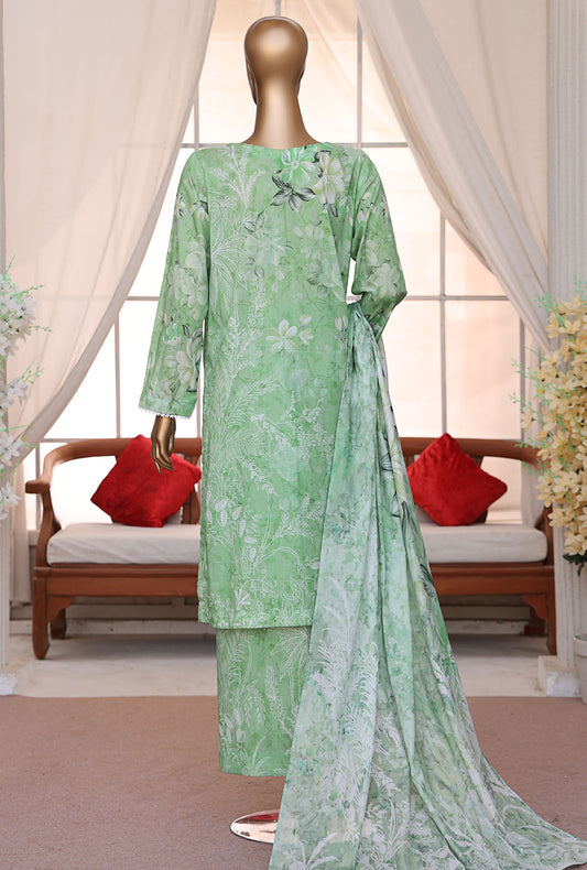Luxe Prints by HZ Textiles Digital Printed Lawn Suit Unstitched 3 Piece LP-548 - Summer Collection