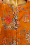 Aashkaar by HZ Textiles Printed Suit Lawn Stitched 3 Piece LPE-3P-516 Multi Rust Vol-06