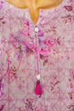 Aashkaar by HZ Textiles Printed Suit Lawn Stitched 3 Piece LPE-3P-519 Faded Lavender Vol-06