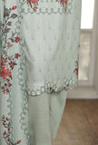 Linen Slub by HZ Textiles Printed Linen Suit Unstitched 3 Piece LSD-310 - Winter Collection