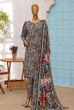 Linen Wintry by HZ Textiles Printed Linen Suit Unstitched 3 Piece LW-5058 Vol 03