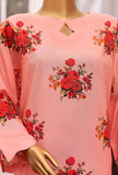 Linen Wintry Co Ords by HZ Textiles Printed Linen Suit Unstitched 2 Piece LWC-5080