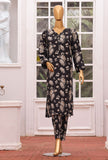 Linen Wintry Co Ords by HZ Textiles Printed Linen Suit Unstitched 2 Piece LWC-5088