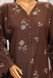 Linen Wintry Co Ords by HZ Textiles Printed Linen Suit Unstitched 2 Piece LWC-5092