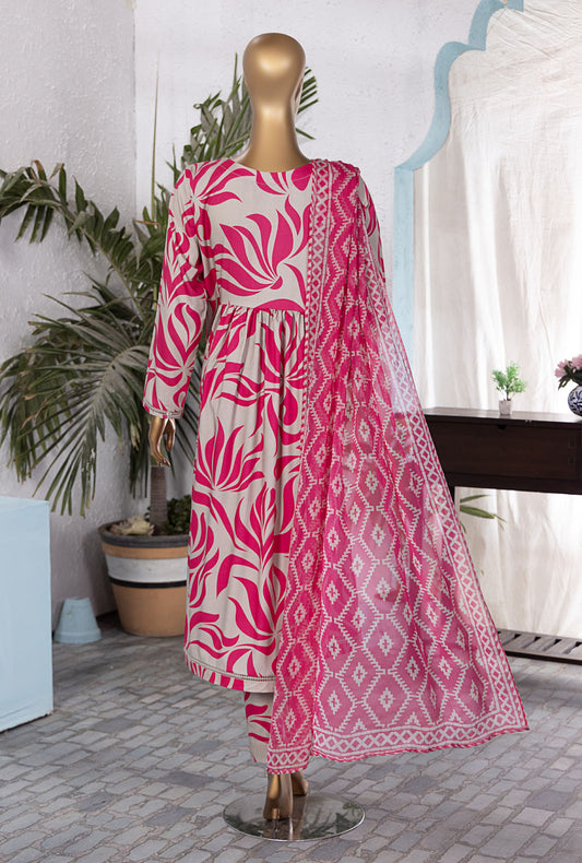Linen Wintry by HZ Textiles Printed Linen Suit Unstitched 3 Piece LWP-1318 Vol-2 - Winter Collection