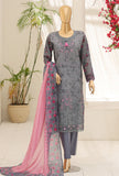 Mehak by HZ Textiles Embroidered Lawn Suit Unstitched 3 Piece MCE - 3163