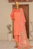Mayaar Embroidered Cotton Unstitched Suit by HZ Textiles MEC - 09