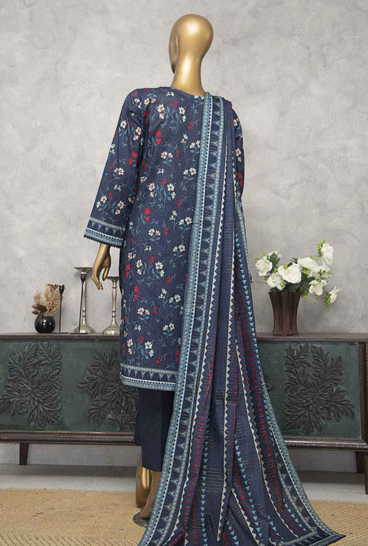 Meenakari by HZ Textiles Embroidered Lawn Suit Unstitched 3 Piece MEC-248 - Summer Collection