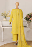 Mayaar by HZ Textiles Embroidered Linokara Suit Unstitched 3 Piece MEC - 7031