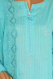 Mayaar by HZ Textiles Embroidered Linokara Suit Unstitched 3 Piece MEC - 7032