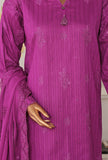 Mayaar by HZ Textiles Embroidered Linokara Suit Unstitched 3 Piece MEC - 7034