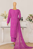 Mayaar by HZ Textiles Embroidered Linokara Suit Unstitched 3 Piece MEC - 7034
