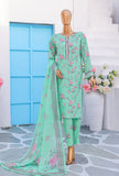 Mother by HZ Textiles Embroidered Linen Suit Unstitched 3 Piece MLE - 1388