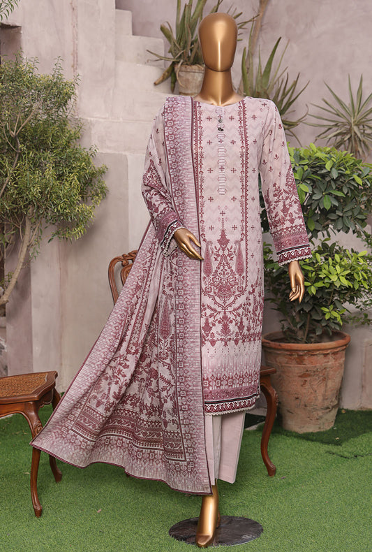 Magic In Prints by HZ Textiles Digital Printed Lawn Suit Unstitched 3 Piece MPC-569 Vol 03 - Summer Collection