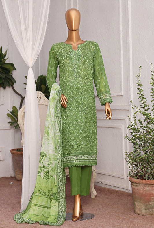 Magic In Prints by HZ Textiles Digital Printed Lawn Suit Unstitched 3 Piece MPC-571 Vol 03 - Summer Collection