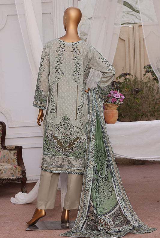 Magic In Prints by HZ Textiles Digital Printed Lawn Suit Unstitched 3 Piece MPC-588 - Summer Collection