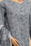 Meeras by HZ Textiles Embroidered Lawn Suit Unstitched 3 Piece MPE - 1082