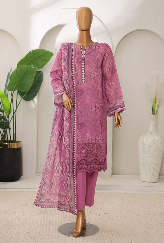 Meenakari by HZ Textiles Embroidered Lawn Suit Unstitched 3 Piece MSC-904 - Summer Collection