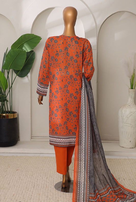 Meenakari by HZ Textiles Embroidered Lawn Suit Unstitched 3 Piece MSC-906 - Summer Collection