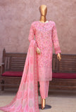 Naubahar by HZ Textiles Embroidered lawn Suit Unstitched 3 Piece NEC - 3158 V2