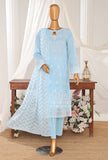 Nakshkari by HZ Textiles Embroidered Lawn Suit Unstitched 3 Piece NKE-563 - Summer Collection