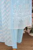 Nakshkari by HZ Textiles Embroidered Lawn Suit Unstitched 3 Piece NKE-563 - Summer Collection