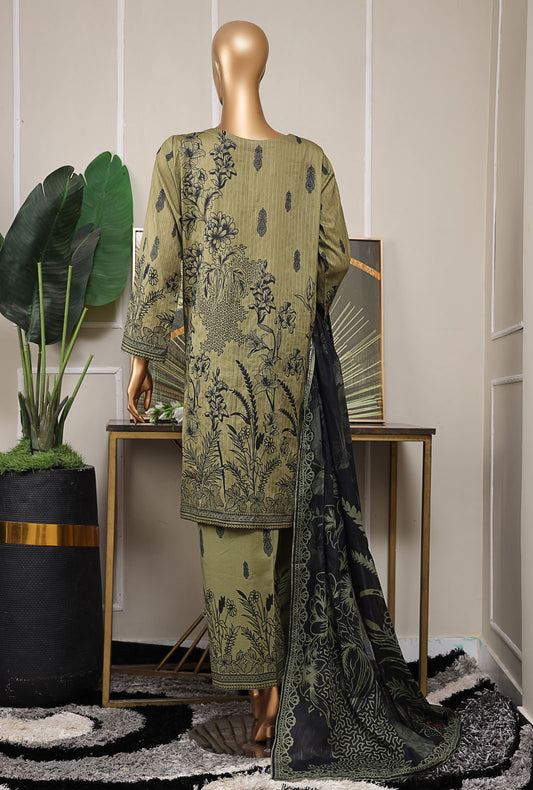 Nayab by HZ Textiles Digital Printed Lawn Suit Unstitched 3 Piece NPD-02 Vol 02 - Summer Collection