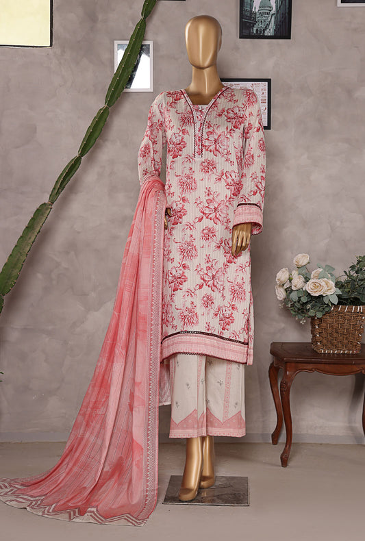 Nayab by HZ Textiles Digital Printed Lawn Suit Unstitched 3 Piece NPD-03 Vol 02 - Summer Collection