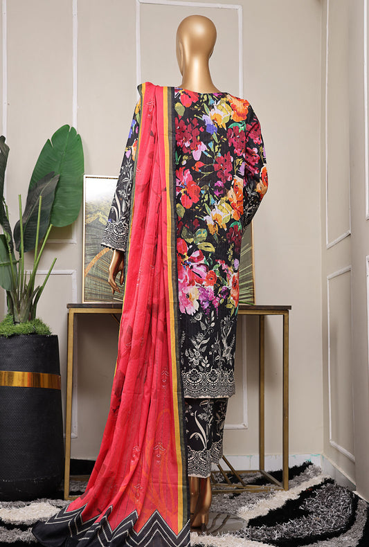 Nayab by HZ Textiles Digital Printed Lawn Suit Unstitched 3 Piece NPD-04 Vol 02 - Summer Collection