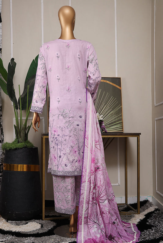 Nayab by HZ Textiles Digital Printed Lawn Suit Unstitched 3 Piece NPD-08 Vol 02 - Summer Collection