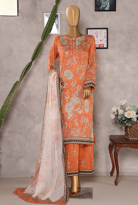 Nayab by HZ Textiles Digital Printed Lawn Suit Unstitched 3 Piece NPD-09 Vol 02 - Summer Collection