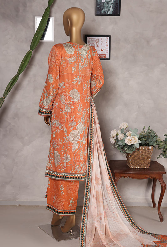 Nayab by HZ Textiles Digital Printed Lawn Suit Unstitched 3 Piece NPD-09 Vol 02 - Summer Collection