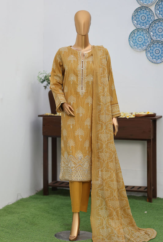 Nayab by HZ Textiles Printkari Embroidered Lawn Suit Unstitched 3 Piece NPE-06 Vol 03