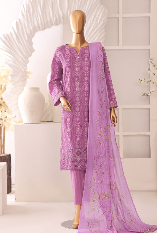 Nayab by HZ Textiles Printkari Embroidered Lawn Suit Unstitched 3 Piece NPE-11 Vol 02