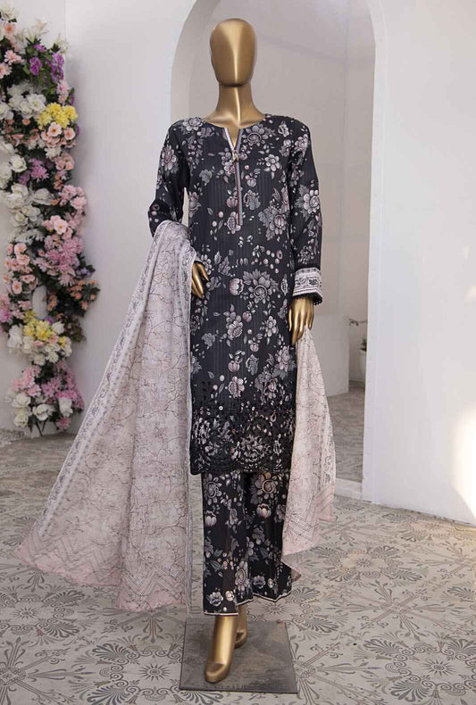 3 Piece Unstitched - Nayab Printkari Doriya Embroidered Suit - NPE-14-VOL-02