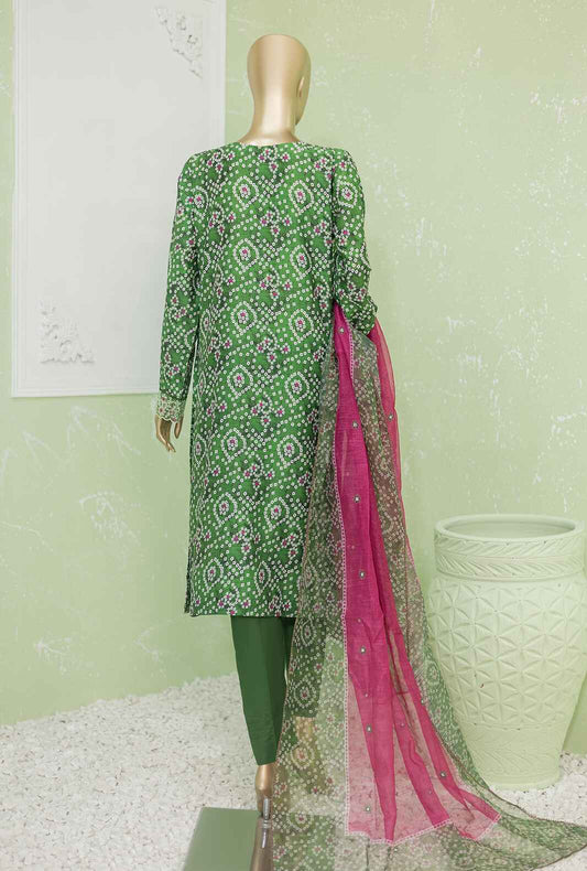 3 Piece Unstitched - Naubahar Viscose Silk Suit - NVE-49A
