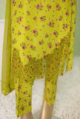3 Piece Unstitched - Naubahar Viscose Silk Suit - NVE-51