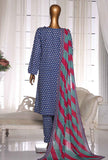 Organic Co-Ords by HZ Textiles Digital Printed Lawn Suit Unstitched 2 Piece OC-05 - Summer Collection