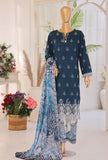 Oriental Printkari by HZ Textiles Embroidered Lawn Suit Unstitched 3 Piece OPS-09 Vol 02