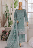Oriental Printkari by HZ Textiles Embroidered Lawn Suit Unstitched 3 Piece OPS-11 Vol 02