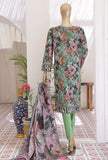Premium Jacquard by HZ Textiles Digital Printed Lawn Suit Unstitched 3 Piece JPC-16 - Summer Collection