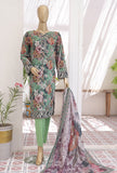 Premium Jacquard by HZ Textiles Digital Printed Lawn Suit Unstitched 3 Piece JPC-16 - Summer Collection