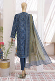 Premium Jacquard by HZ Textiles Digital Printed Lawn Suit Unstitched 3 Piece JPC-22 - Summer Collection