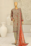 Premium Signature by HZ Textiles Embroidered Lawn Suit Unstitched 3 Piece PSE-1229