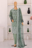 Premium Chikankari by HZ Textiles Embroidered Lawn Suit Unstitched 3 Piece PCE - 659 Vol-02