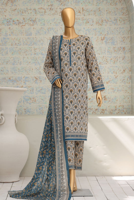 Co-Ords by HZ Textiles Digital Printed Lawn Suit Unstitched 3 Piece PCO-3209